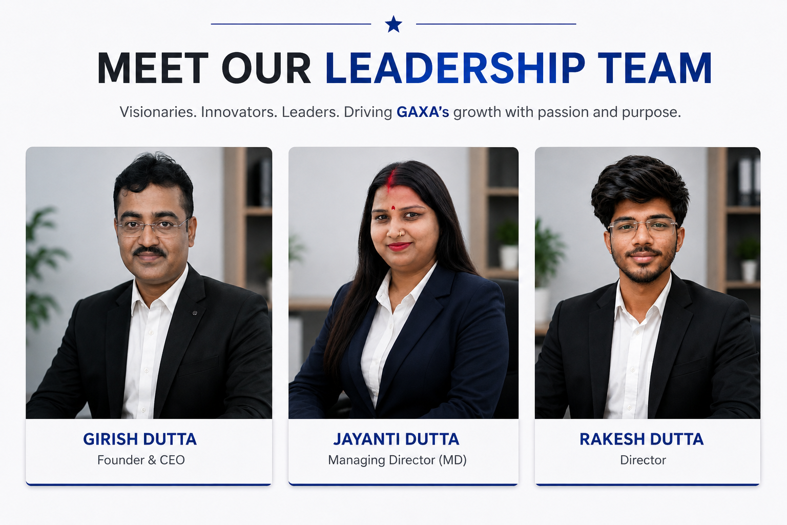GAXA Leadership Team